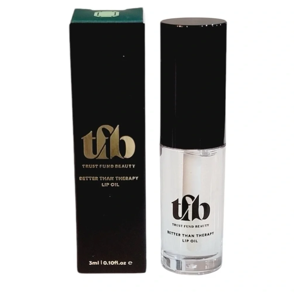 💎 Trust Fund Beauty Better Than Therapy Lip Oil Full-Size New In Box